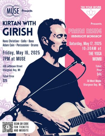 MUSE Presents: Kirtan with Girish—featuring Hans Christian and Adam Cain