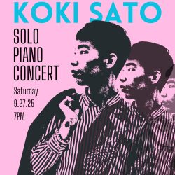 MUSE Presents: Koki Sato—A Solo Piano Concert