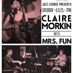 MUSE Jazz Lounge Presents: Claire Morkin with Mrs. Fun