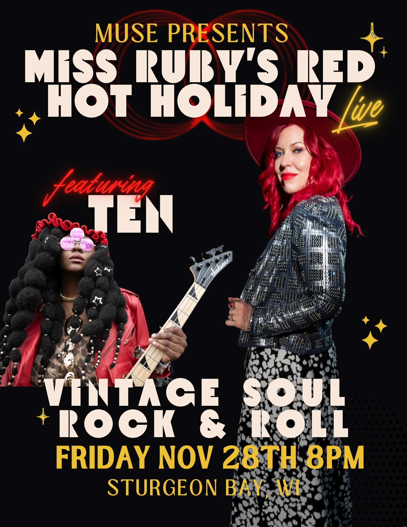 MUSE Presents: Miss Ruby's Red Hot Holiday Returns!