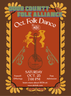October Door County Folk Alliance Folk Dance — "You Can't Beat Fun for a Good Time!"