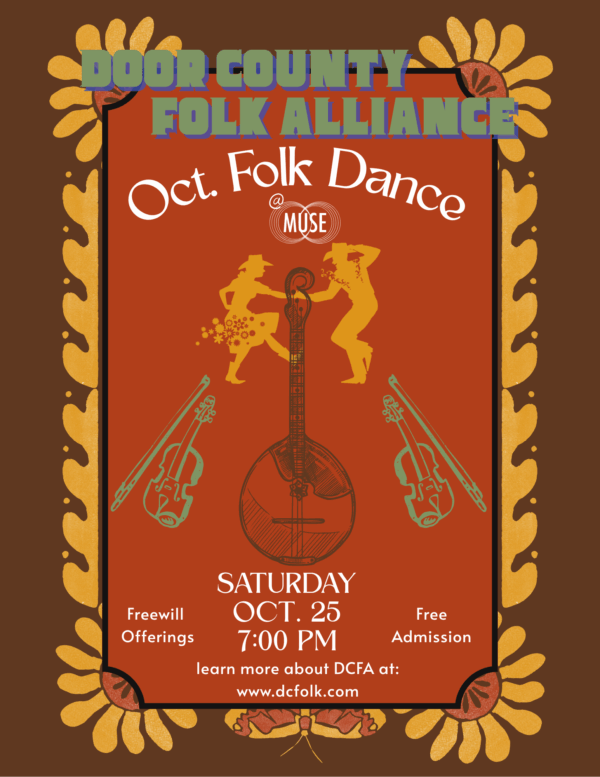 October Door County Folk Alliance Folk Dance — "You Can't Beat Fun for a Good Time!"