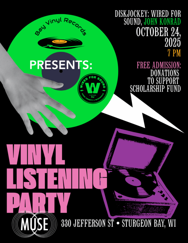 Bay Vinyl Records Presents: October Vinyl Listening Party at MUSE