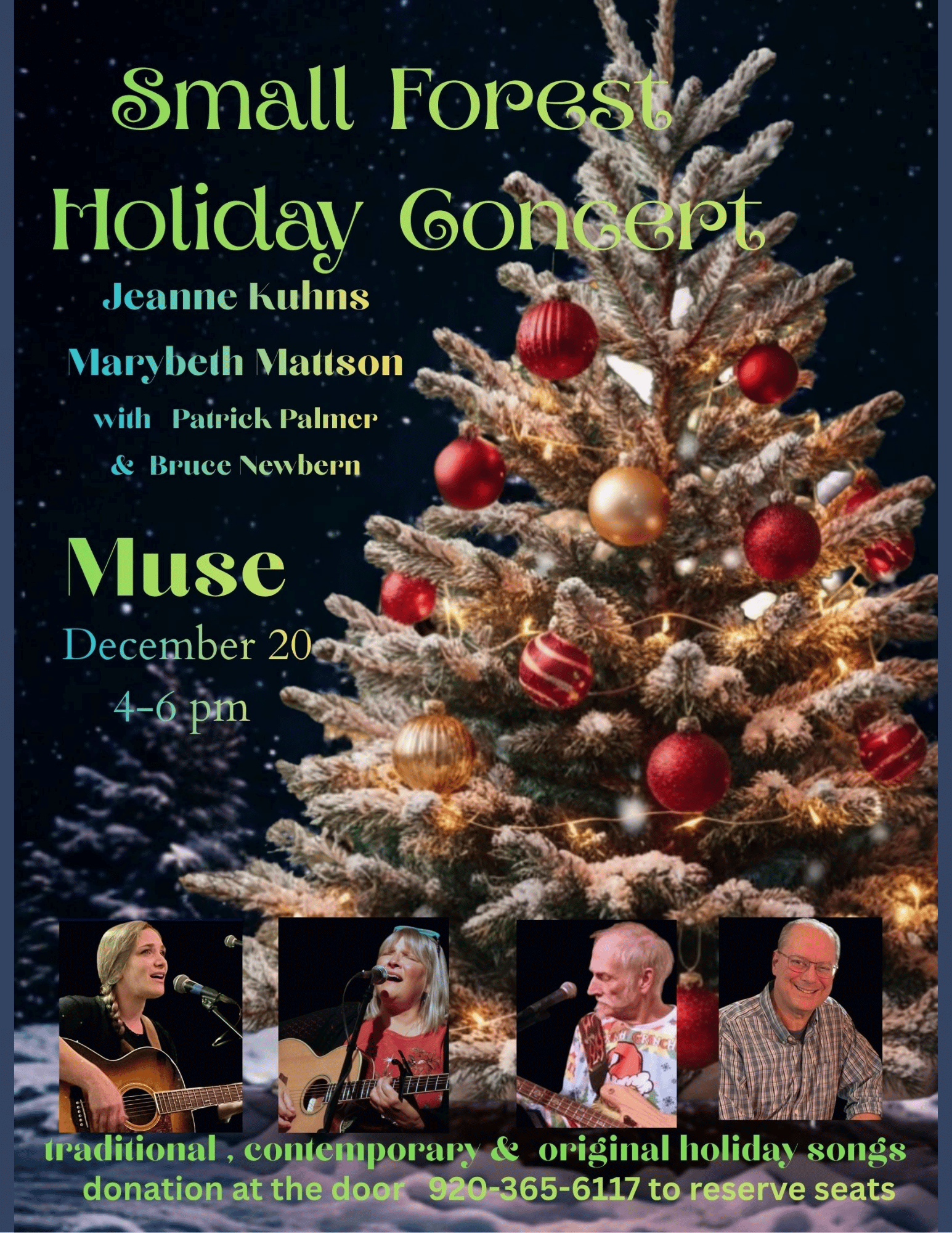 Small Forest Christmas Reunion Show!