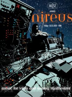 MUSE Presents: Nireus—An Evening of Music for Viola and Analog Synthesizer featuring Clara Takarabe and Anton Riehl