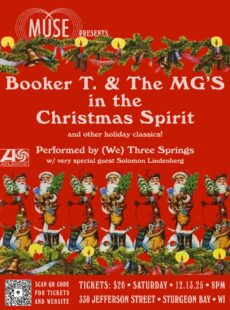 MUSE Presents: (We) Three Springs and Soloman Lindenberg perform Booker T. & The MG's 1966 Classic "In the Christmas Spirit"