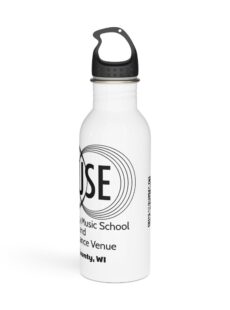MUSE Community Music Stainless Steel Water Bottle — Door County Performance Venue Souvenir