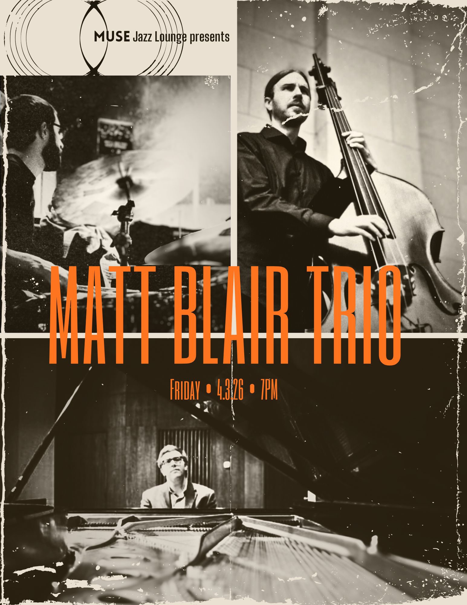 MUSE Jazz Lounge Presents: Matt Blair Trio