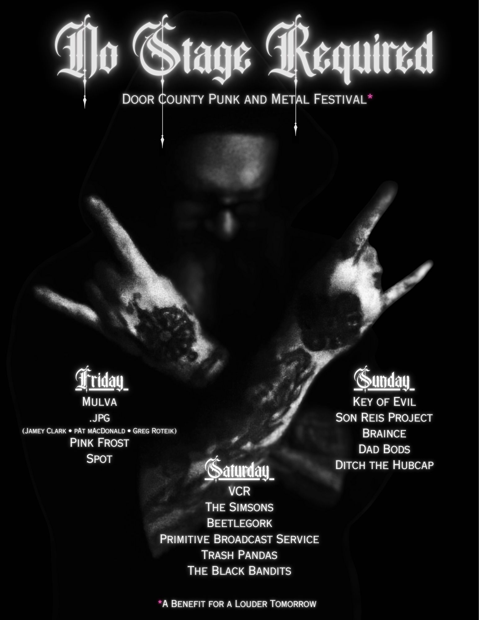 MUSE Presents: No Stage Required—Door County Punk and Metal Festival